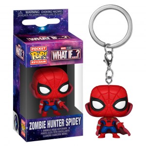 funko-Pocket POP Keychain Marvel What If Zombie Spiderman